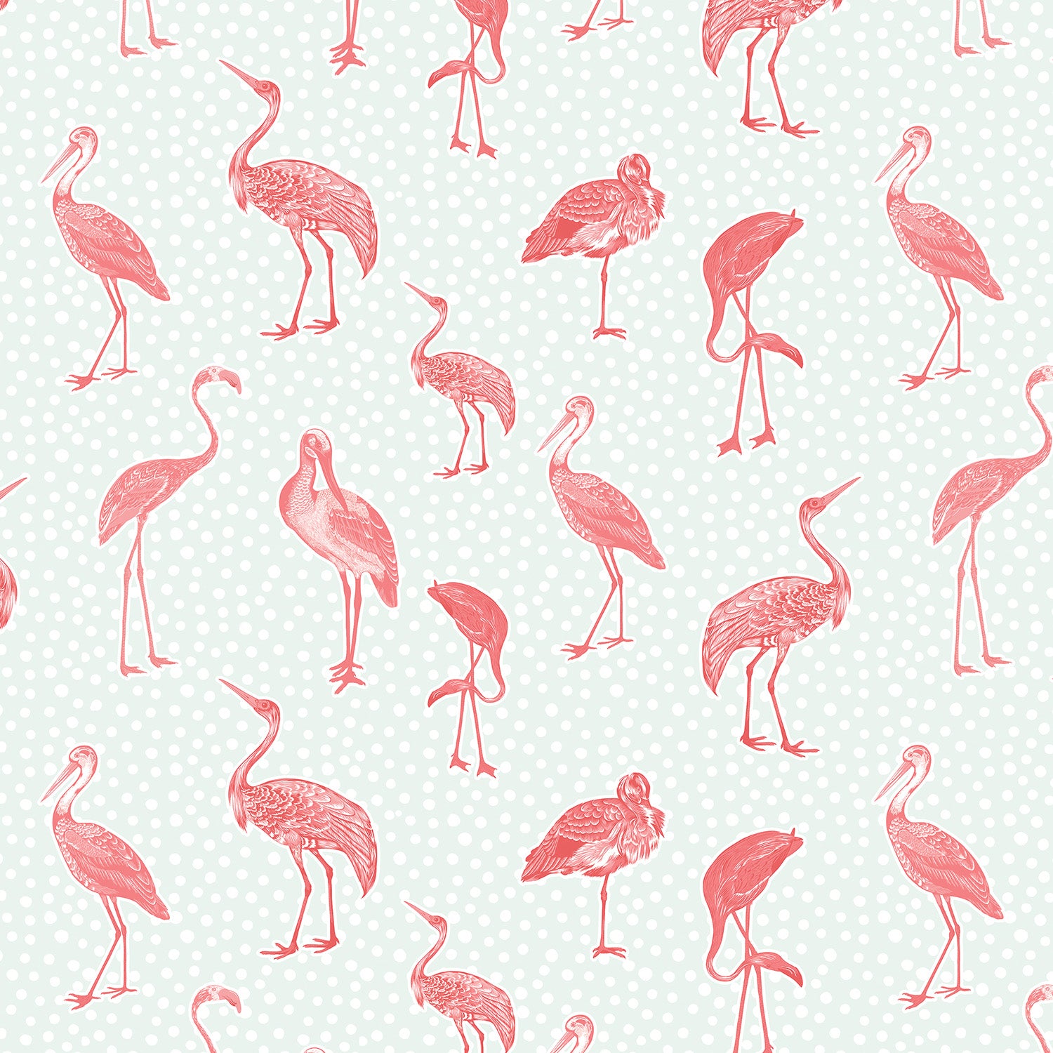 Merriton Scented Drawer Liners, Flamingo Island Pattern