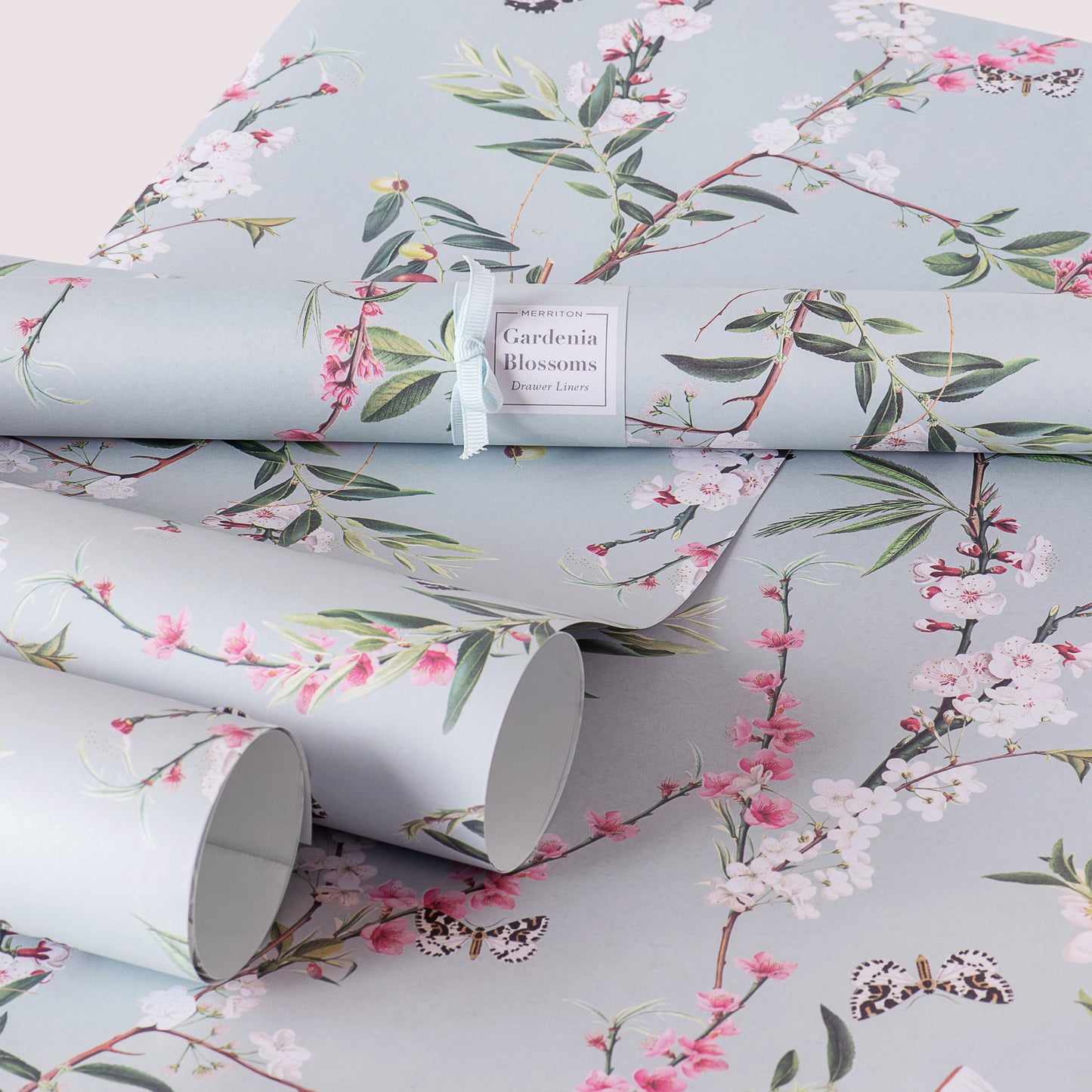 Merriton Scented Drawer Liners, Gardenia Blossoms Close-up