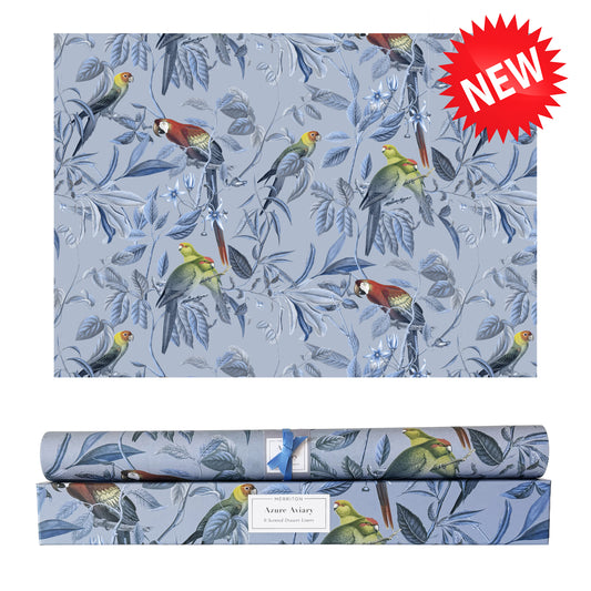 Azure Aviary Scented Drawer Liners