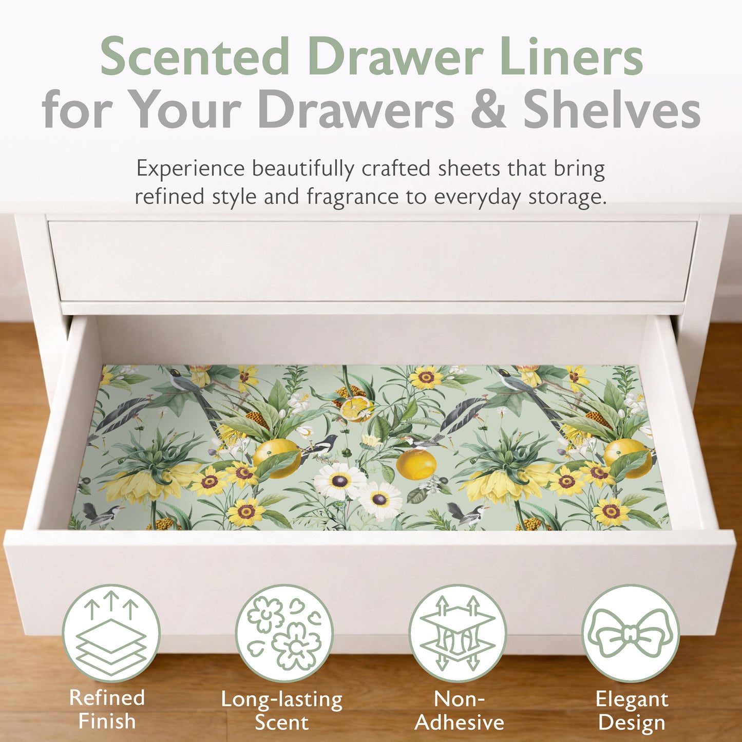 Golden Orchard Scented Drawer Liners