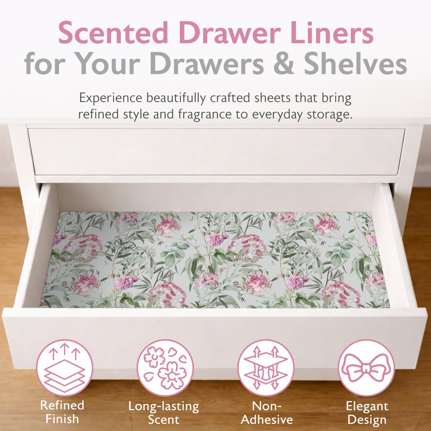 Garden Reverie Scented Drawer Liners