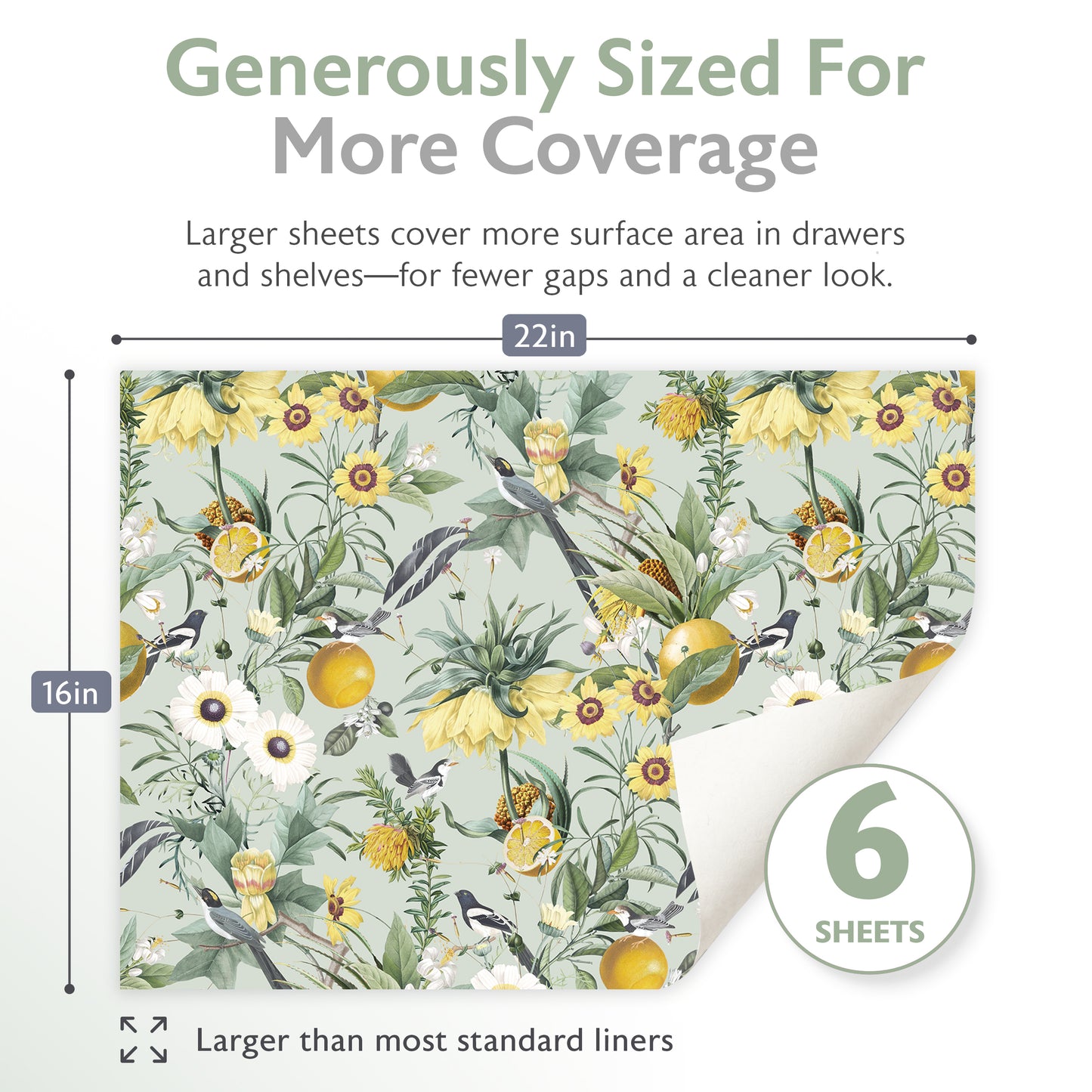 Golden Orchard Scented Drawer Liners