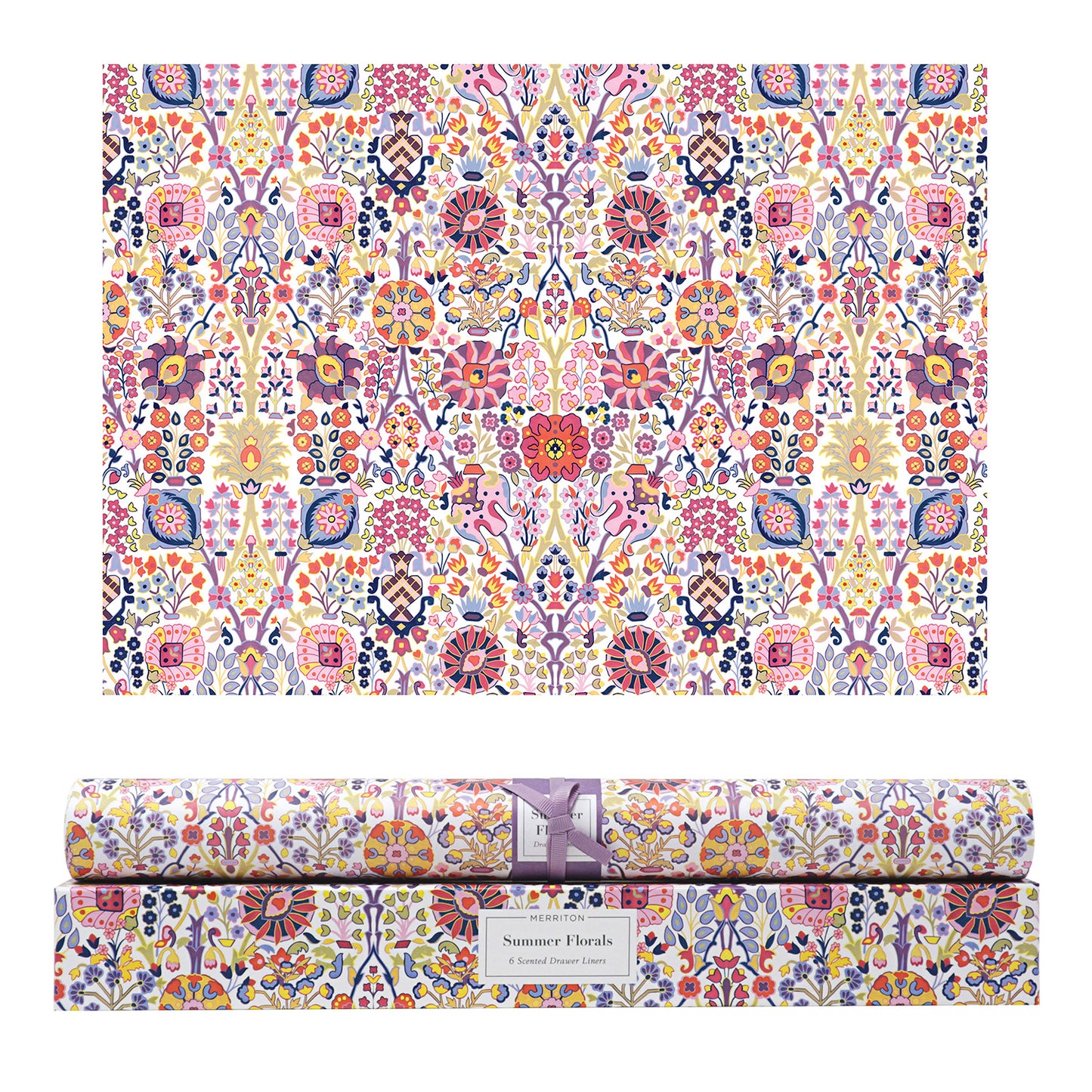 Merriton Scented Drawer Liners, Summer Florals Main